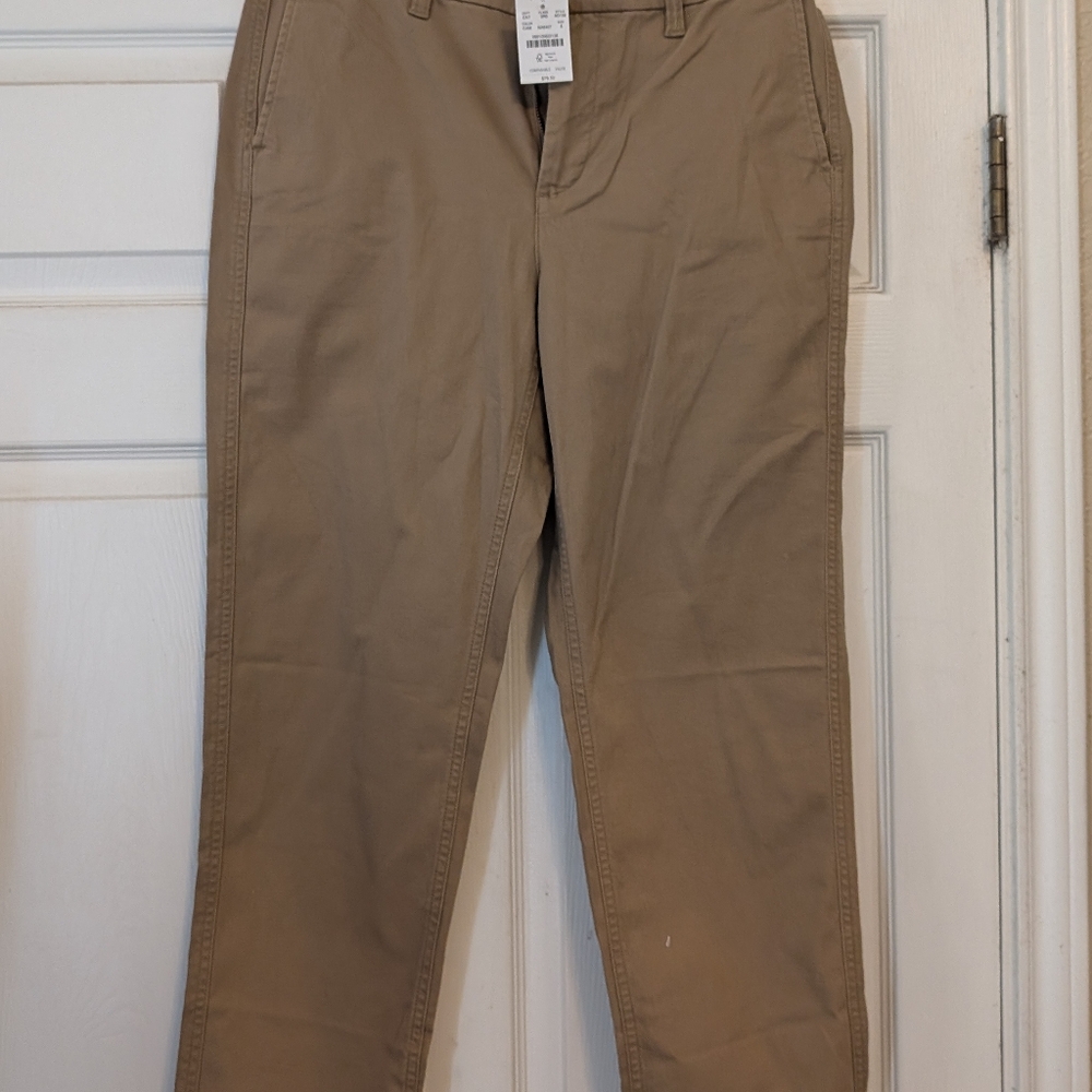 NWT J Crew High Rise Girlfriend Chino